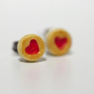 Kawaii Cute Miniature Food Earrings - Strawberry..